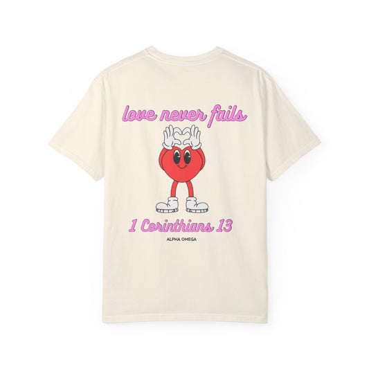 Love Never Fails Tee